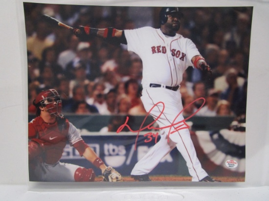 David Ortiz of the Boston Red Sox signed autographed 8x10 photo PAAS COA 577