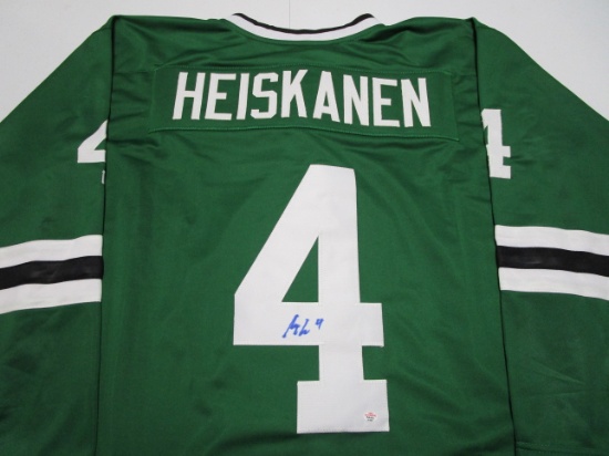 Miro Heiskanen of the Dallas Stars signed autographed hockey jersey PAAS COA 467