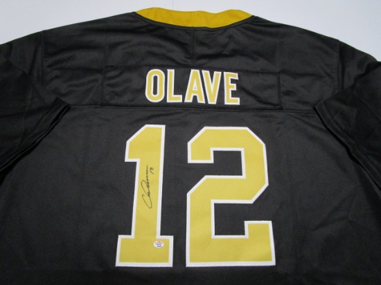 Chris Olave of the New Orleans Saints signed autographed football jersey PAAS COA 488