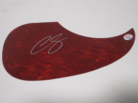Chris Stapleton signed autographed guitar pick guard PAAS COA 954