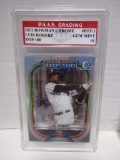 Luis Robert White Sox 2021 Bowman Chrome Top 100 #BTP=3 graded PAAS Gem Mint 10