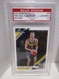 Michael Porter Jr Nuggets 2019-20 Donruss ROOKIE #57 graded PAAS Gem Mint 9.5