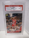 Michael Jordan Bulls 1992-93 Upper Deck Game Faces #488 graded PAAS NM-MT 8.5