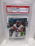 Jalen Hurts Eagles 2020 Donruss Optic ROOKIE #164 graded PAAS Gem Mint 10