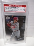 Alec Bohm Phillies 2021 Topps Chrome Black ROOKIE 150/199 #39 graded PAAS Gem Mint 10