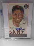Monte Irvin of the San Francisco Giants signed autographed 8x10 photo JSA COA 759