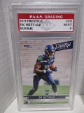 DK Metcalf Seahawks 2019 Prestige ROOKIE #223 graded PAAS Mint 9