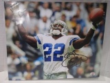 Emmit Smith of the Dallas Cowboys signed autographed 8x10 photo PAAS COA 046