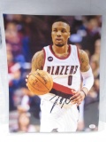 Damian Lillard of the Portland Trail Blazers signed autographed 8x10 photo PAAS COA 980