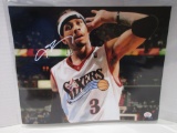 Allen Iverson of the Philadelphia 76ers signed autographed 8x10 photo PAAS COA 844