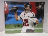 Tom Brady of the Tampa Bay Buccaneers signed autographed 8x10 photo TAA COA 070