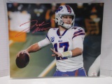 Josh Allen of the Buffalo Bills signed autographed 8x10 photo PAAS COA 034