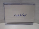 Waite Hoyt of the NY Yankees signed autographed index card KYC COA