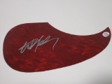 Willie Nelson signed autographed guitar pick guard PAAS COA 940