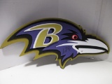 Lamar Jackson of the Baltimore Ravens signed autographed foam team logo PAAS COA 533