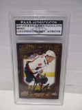 Alexander Ovechkin of the Washington Capitals signed slabbed sports/collectors card PAAS Sticker 849