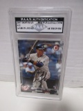 Aaron Judge of the NY Yankees signed autographed slabbed sports / collectors card PAAS Sticker 719