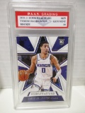 Tyrese Haliburton Kings 2020-21 Rookies & Stars ROOKIE #659 graded PAAS Gem Mint 10