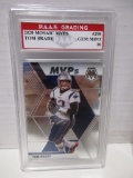 Tom Brady Patriots 2020Mosaic MVPs #298 graded PAAS Gem Mint 10