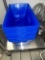 Blue Plastic Bus Bins