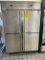(4) Quarter Door Combination Cooler/Freezer - Two Doors for Cooling and Two Doors for Freezing - On