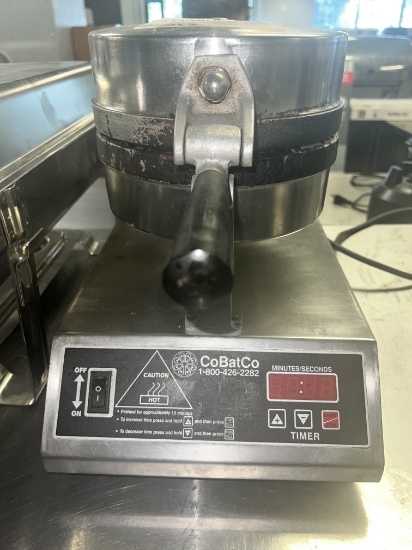 Cobatco MD10SSE-L 20 Watt Waffle Maker