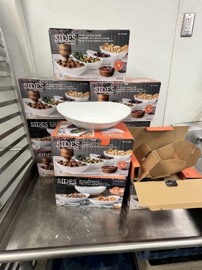Brand New, In Box 12" Ceramic Salad Bowls