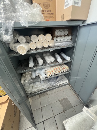 48" Locking Heavy Duty Metal Storage Unit