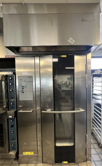 56" x 51" Single Rack Natural Gas Oven - Digital Controlled Panel with Five Racks - Model #OV500G1
