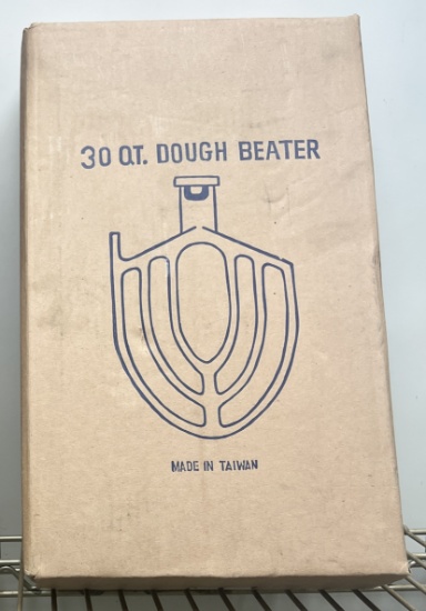 Brand new, in Box 30Qt Dough Beater Paddle