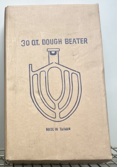 Brand new, in Box 30Qt Dough Beater Paddle