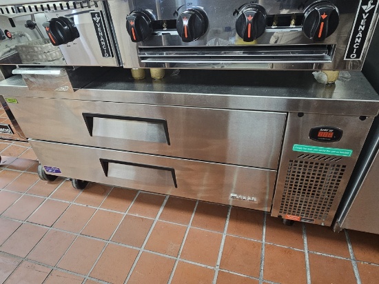 New, Never Used Turbo Air 52" Chef Base on Casters