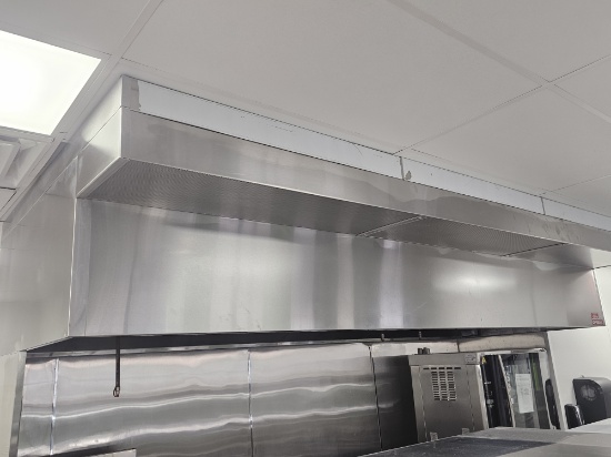 New, Never Used Captive Aire 5424 ND-2 14' Commercial Hood with Ansul Fire Suppression System