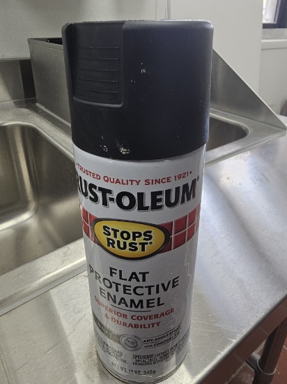 Rust-Oleum Flat Enamel Spray