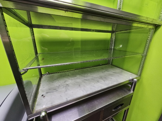 Carib 28" Countertop Open Back Display Case