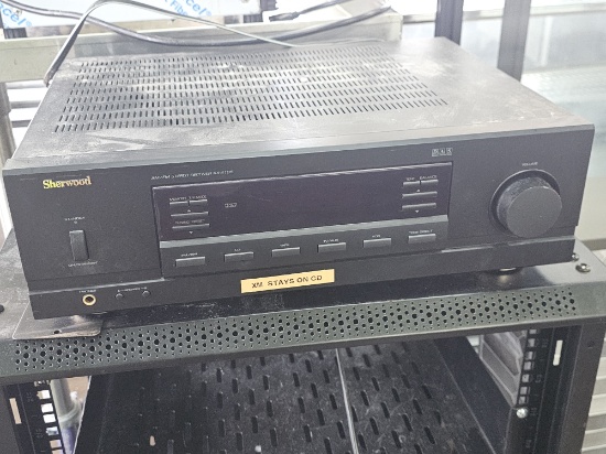 Sherwood RX-4105 Amplifier and Xantech XSS24100W Speaker Selector