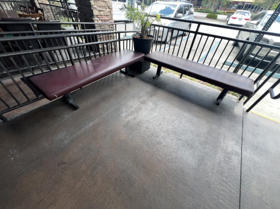 Upholstered bench -72 x 20 in