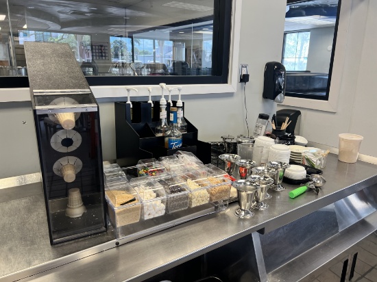 Commercial Ice Cream Related Items with Contents