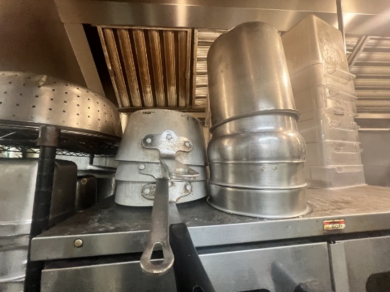Sauce Pans and Round Inserts - lot