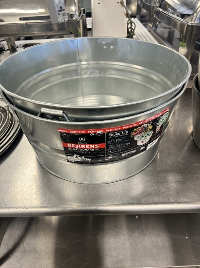 Galvanized Beer Buckets