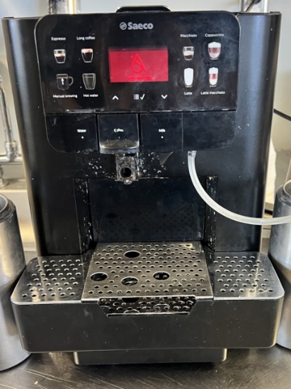 Saeco Countertop Pod Coffee Machine - Self Contained with Digital Controls