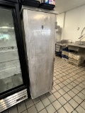 Rolling Enclosed Sheet Pan Rack with Contents