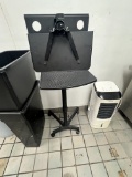 Rolling Portable TV Stand