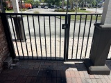 (8) 8' Wrought Iron Rails and (2) 7' Rails with Two Gate Doors