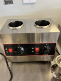 Two Hole Warmer with Adjustable Thermostat