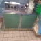 48 in Stainless Steel Double Door Service station