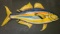 51 in Wall Hung Metal Fish
