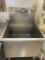 Single compartment pot sink
