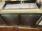 48 inch two door stainless steel prep station with cutting board