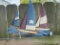30 inch metal wall decor, nautical theme